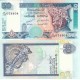 Sri Lanka 50 Rupi 2006 P#110f ÇİL/UNC Kağıt Para ön ve arka yüz