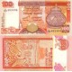 Sri Lanka 100 Rupi 2006 P#111e ÇİL/UNC Kağıt Para ön ve arka yüz