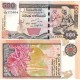 Sri Lanka 500 Rupi 2005 P#119d ÇİL/UNC Kağıt Para ön ve arka yüz