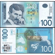 SIRBİSTAN 100 DİNAR 2012, P-57a, NİKOLA TESLA, ÇİL, ESKİ YABANCI KAĞIT PARA SIRBİSTAN 100 DİNAR 2012, P-57a, NİKOLA TESLA, ÇİL, ESKİ YABANCI KAĞIT PARA