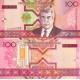 Türkmenistan 100 Manat 2005 P#18 ÇİL/UNC banknot