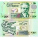 Uruguay 20 Pesos 2011 P#86b ÇİL UNC kağıt para