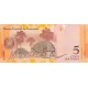 Venezuela 5 Bolívares 2014 P#89f ÇİL UNC kağıt para