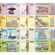 YEMEN 100-200-500-1000 RİAL 2017-2018,4'lü SET, ÇİL, ESKİ YABANCI KAĞIT PARA