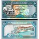 YEMEN 10 RİAL 1992, P#24, ÇİL, ESKİ YABANCI KAĞIT PARA