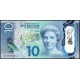 YENİ ZELANDA 10 DOLAR POLYMER 2015, P#192, ÇİL, ESKİ YABANCI KAĞIT PARA