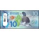 YENİ ZELANDA 10 DOLAR POLYMER 2015, P#192, ÇİL, ESKİ YABANCI KAĞIT PARA
