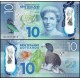 Yeni Zelanda 10 Dolar 2015 P#192 Kate Sheppard polymer ÇİL banknot