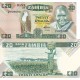 Zambiya 20 Kwacha 1988 P#27e ÇİL UNC kağıt para