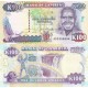 Zambiya 100 Kwacha 1991 P#34 ÇİL UNC kağıt para