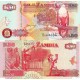 Zambiya 50 Kwacha 1992 P#37b ÇİL UNC kağıt para