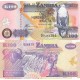 Zambiya 100 Kwacha 2008 P#38g ÇİL UNC kağıt para