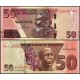 ZİMBABWE 50 DOLAR 2020, P#105, ÇİL, ESKİ YABANCI KAĞIT PARA