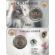 Ankara Kedisi 1 Lira 2015, Darphane Hatıra Bimetal Para, Hayvanlar Serisi, Renkli Kapamasında, Çil
