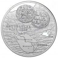 ANADOLU BEYLİKLERİ SERİSİ NO:2, ARTUKLULAR 2020, , DARPHANE HATIRA GÜMÜŞ PARA, SERTİFİKALI 