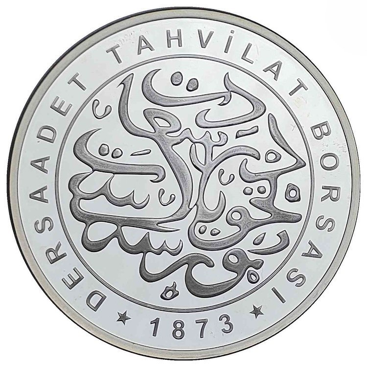 BORSA İSTANBUL 150.YIL 2023, DARPHANE HATIRA GÜMÜŞ PARA, SERTİFİKALI BORSA İSTANBUL 150.YIL 2023, DARPHANE HATIRA GÜMÜŞ PARA, SERTİFİKALI