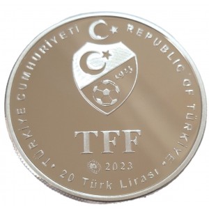 GALATASARAY 2022-2023 SEZONU SÜPER LİG ŞAMPİYONU 23.ŞAMPİYONLUK, DARPHANE HATIRA GÜMÜŞ , SERTİFİKALI 