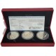 MİLENYUM SET 2000, ÜÇLÜ GÜMÜŞ SET, KARTON KUTU, SERTİFİKALI