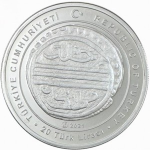 OSMANLI PADİŞAHLAR SERİSİ NO:3, I.MURAD 2021, DARPHANE HATIRA GÜMÜŞ PARA, SERTİFİKALI