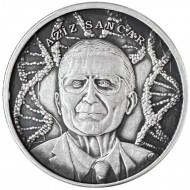 PROF. DR. AZİZ SANCAR 2023, DARPHANE HATIRA GÜMÜŞ OKSİDE PARA, SERTİFİKALI PROF. DR. AZİZ SANCAR 2023, DARPHANE HATIRA GÜMÜŞ OKSİDE PARA, SERTİFİKALI