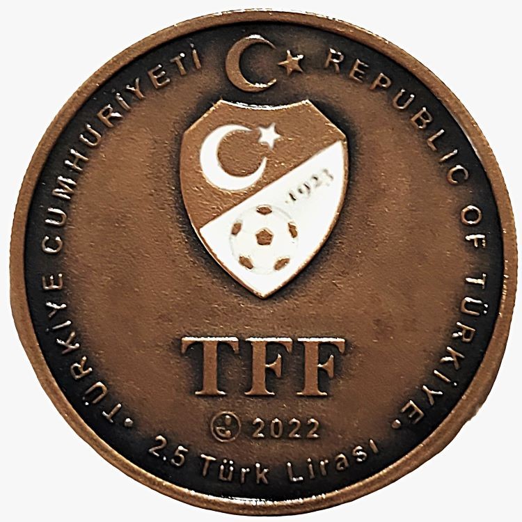 TRABZONSPOR 2021-2022 SEZONU SÜPER LİG ŞAMPİYONU 2022, DARPHANE HATIRA BRONZ PARA, SERTİFİKALI TRABZONSPOR 2021-2022 SEZONU SÜPER LİG ŞAMPİYONU 2022, DARPHANE HATIRA BRONZ PARA, SERTİFİKALI