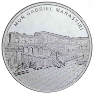 TÜRKİYE'NİN KADİM KÜLTÜRÜ SERİSİ NO:1, MOR GABRİEL MANASTIRI 2022, DARPHANE HATIRA GÜMÜŞ PARA, SERTİFİKALI TÜRKİYE'NİN KADİM KÜLTÜRÜ SERİSİ NO:1, MOR GABRİEL MANASTIRI 2022, DARPHANE HATIRA GÜMÜŞ PARA, SERTİFİKALI
