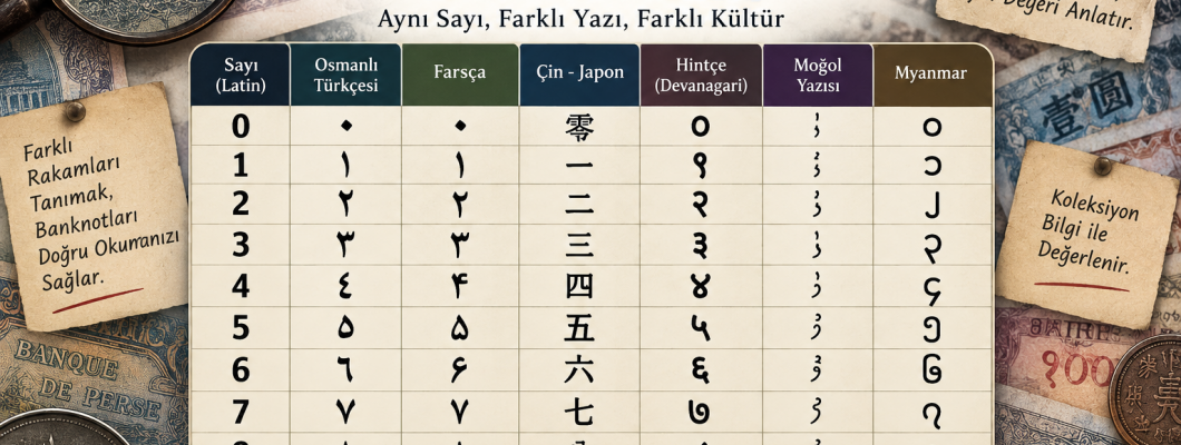Paralarda Kullanılan Farklı Rakamlar ve Sayı Sistemleri