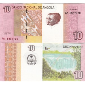 ANGOLA 10 KWANZAS 2012, P#151B, ÇİL, ESKİ YABANCI KAĞIT PARA ANGOLA 10 KWANZAS 2012, P#151B, ÇİL, ESKİ YABANCI KAĞIT PARA