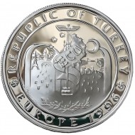 ECU 1996, DARPHANE HATIRA GÜMÜŞ PARA, SERTİFİKALI