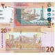 SUDAN 20 POUND 2017, P#74d(2), ÇİL, ESKİ YABANCI KAĞIT PARA