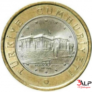 TBMM’nin Açılışının 100. Yılı – 1 Lira 2020 Tedavül Hatıra Parası (ÇİL / UNC, Bi Metal)