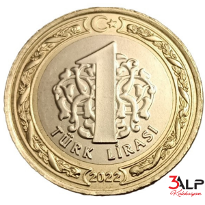 Büyük Taarruz’un 100. Yılı – 1 Lira 2022 Hatıra Parası (ÇİL / UNC, Bi Metal)