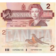 Kanada 2 Dolar 1986 P#94a ÇİL/UNC Kağıt Para Kanada 2 Dolar 1986 P#94a ÇİL/UNC Kağıt Para
