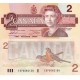 Kanada 2 Dolar 1986 P#94a Kağıt Para