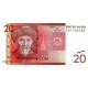 Kırgızistan 20 Som 2009 P#24a Kağıt Para