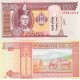 Moğolistan 10-20-50-100 Tuğrik, 2019-2020, 4 Lü Set, Çil, Eski Yabancı Kağıt Para