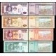 Moğolistan 10-20-50-100 Tuğrik, 2019-2020, 4 Lü Set, Çil, Eski Yabancı Kağıt Para