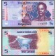 SİERRA LEONE 1-2-5-10-20 LEONES 2022, 5 Lİ TAM SET, ÇİL, ESKİ YABANCI KAĞIT PARA